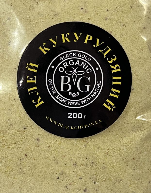 Риболовний КУКУРУДЗЯНИЙ КЛЕЙ TM BlackGold 200 г