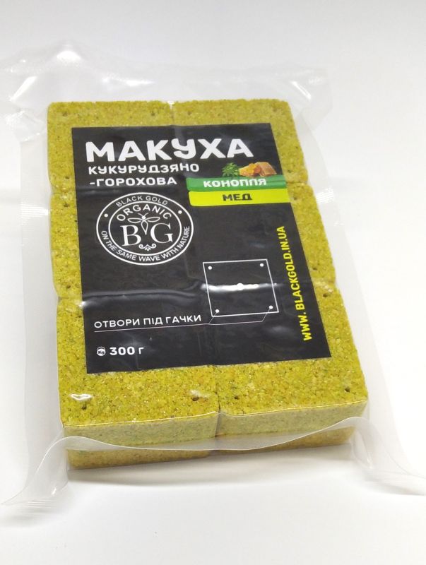 Макуха Кукурудзяно-Горохова КОНОПЛЯ-МЕД 6 шт