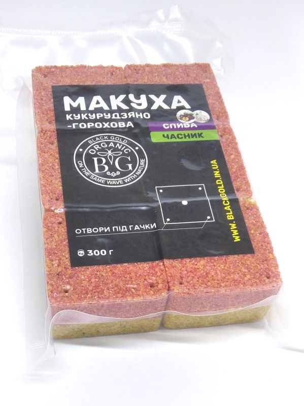 Макуха Кукурудзяно-Горохова СЛИВА-ЧАСНИК 6 шт