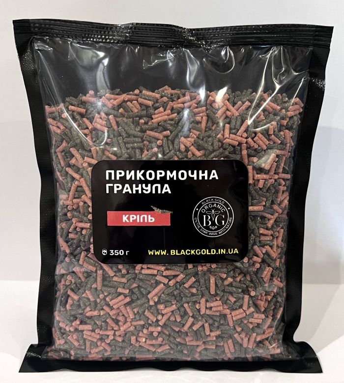 Прикормочна гранула 2 мм КРІЛЬ 350 г