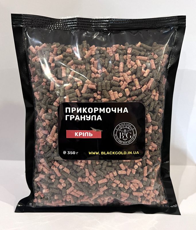 Прикормочна гранула 4 мм КРІЛЬ 350 г